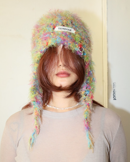 OFFSHOOT Hand-Knit Bonnet 천주옥 모자