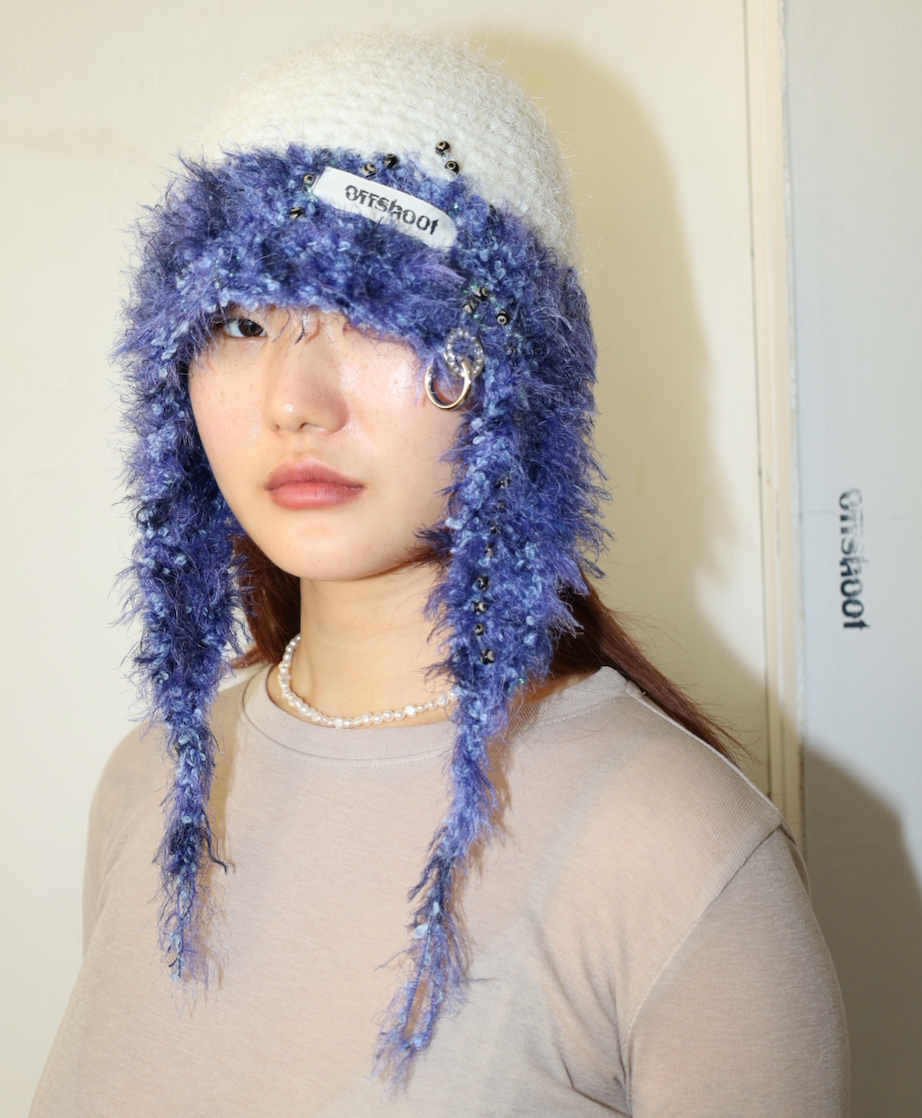 OFFSHOOT Hand-Knit Bonnet 천주옥 모자