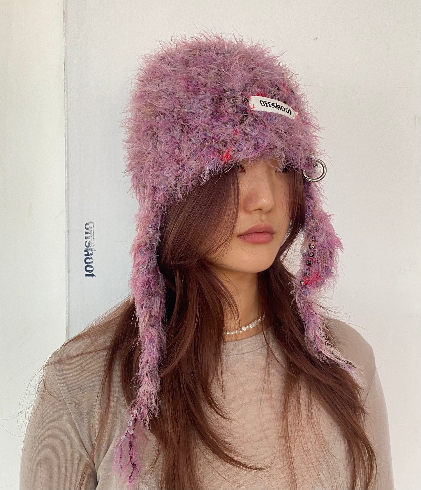 OFFSHOOT Hand-Knit Bonnet 천주옥 모자