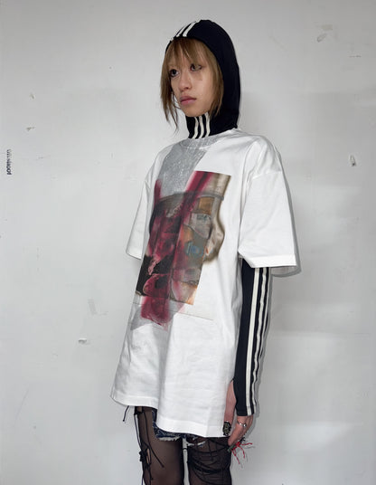 Silk screen printed T-shirt