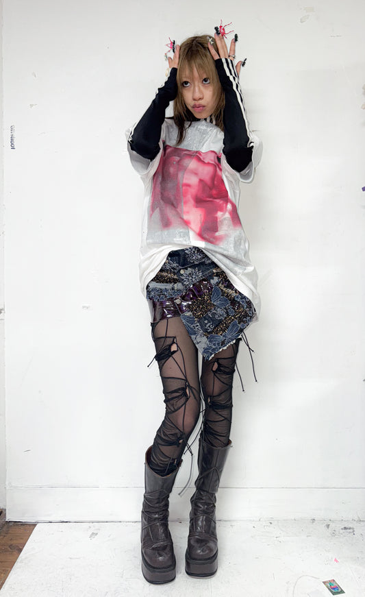 Silk screen printed T-shirt