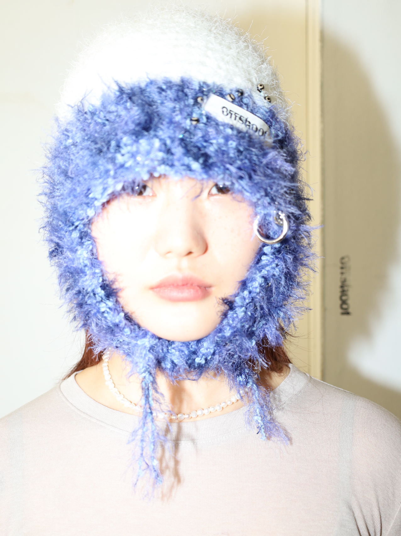 OFFSHOOT Hand-Knit Bonnet 천주옥 모자