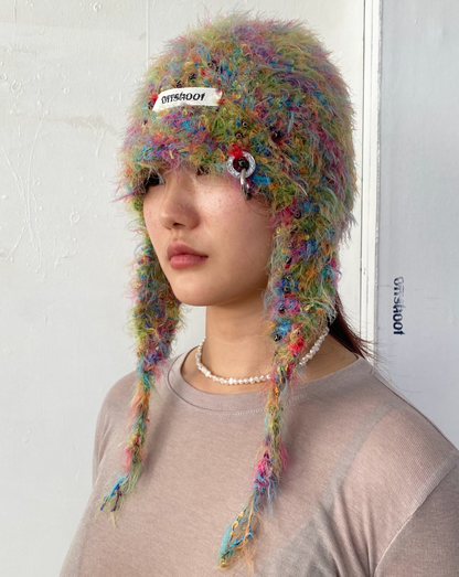 OFFSHOOT Hand-Knit Bonnet 천주옥 모자