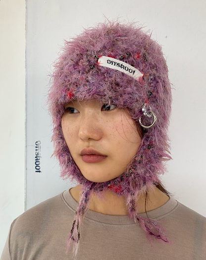 OFFSHOOT Hand-Knit Bonnet 천주옥 모자